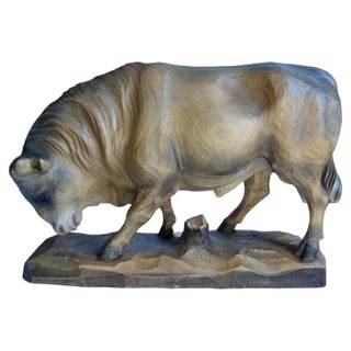 Brienz Bull Figure, 1950s For Sale