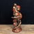 Vintage Solid Bronze Liu Hai Playing With Golden Toad Statue, Wealth Attracting Figurine For Sale In Los Angeles - Image 6 of 9