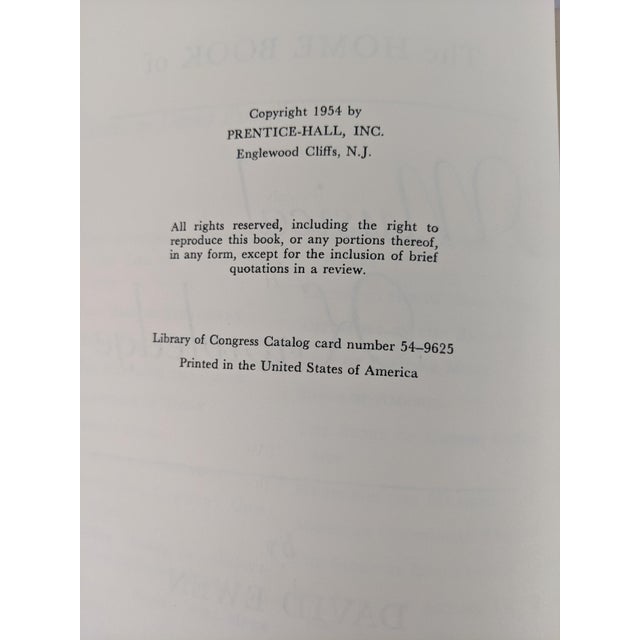 Blue Vintage Blue & Gold Gilt Prentice-Hall Library Books, 1954–55 – Set of 4 For Sale - Image 8 of 13