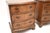 Brown Antique Burr Walnut Bedside Chests, 1930, Set of 2 For Sale - Image 8 of 10