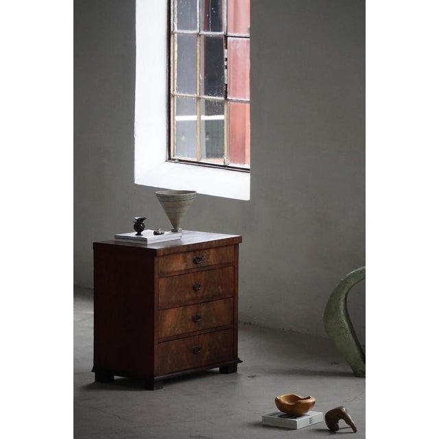 Mid-19th Century Late Empire Mahogany Chest of Drawers, 1840s For Sale - Image 12 of 13