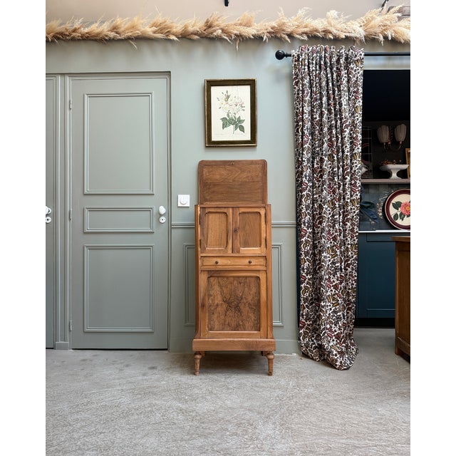 Small Walnut Veneer Buffet For Sale - Image 9 of 16