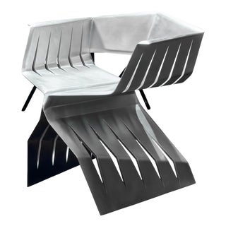 Haereticus Coffee Table in Aluminum by Orfeo Studio For Sale