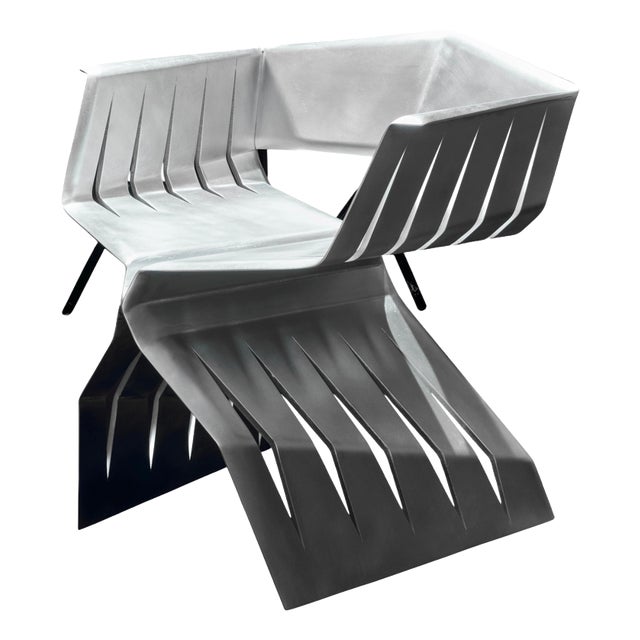 Haereticus Coffee Table in Aluminum by Orfeo Studio For Sale