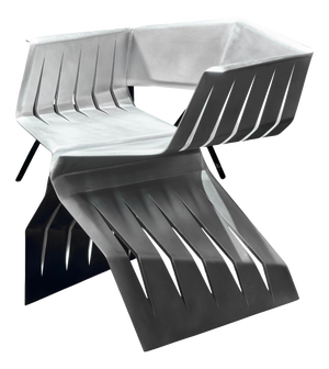 Haereticus Coffee Table in Aluminum by Orfeo Studio