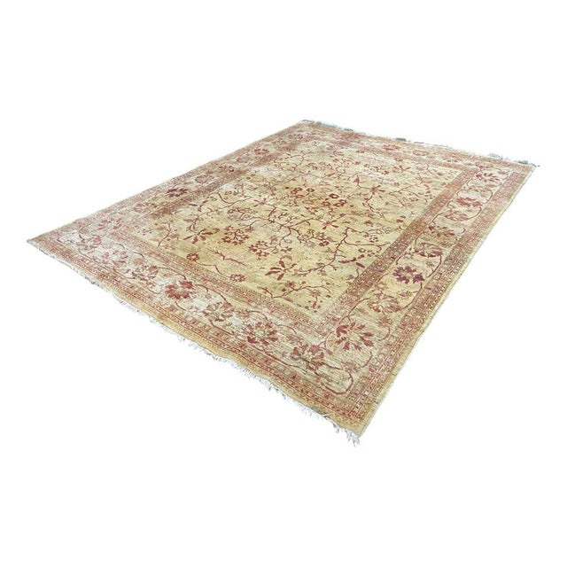 Middle Eastern Handmade Wool Rug For Sale - Image 14 of 14