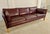 Mid-Century Modern Swedish Burgundy Leather Sofa from Arne Norell, 1960s For Sale - Image 9 of 18