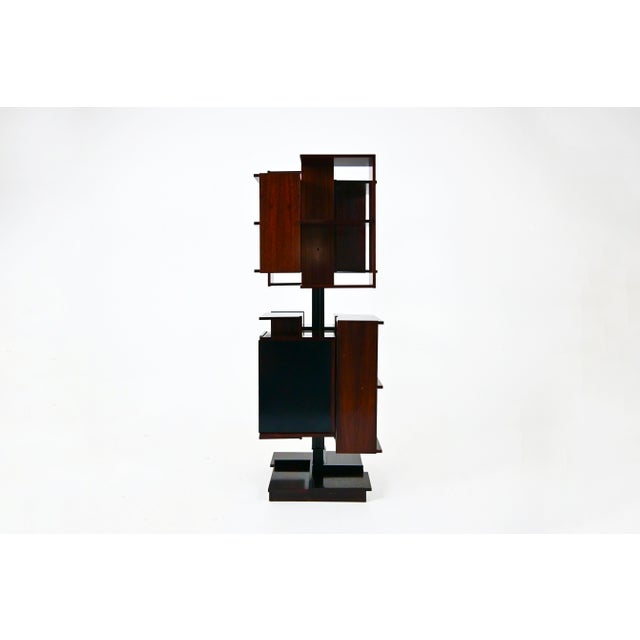 1960s Bookcase attributed to Claudio Salocchi for Sorsmani, 1960s For Sale - Image 5 of 12
