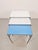 Vintage Mimi Nesting Tables in Metal and Teak by Formica, 1960s, Set of 3 For Sale - Image 4 of 11