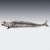 Vintage Mexican Novelty Articulated Fish in Alpaca Silver, 1950s For Sale - Image 4 of 17