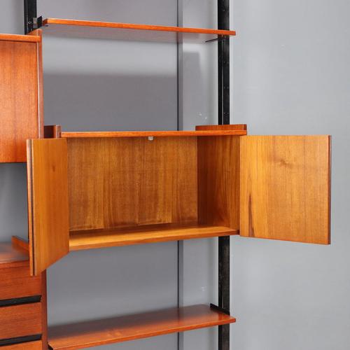 Floor-to-Ceiling Bookcase, 1960s For Sale - Image 4 of 15