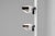 1960s Chrome Wall Sconces attributed to Max Ingrand for Fontana Arte, Italy, 1963, Set of 2 For Sale - Image 5 of 18