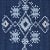 Traditional Sample - Schumacher Nadira Embroidery in Indigo For Sale - Image 3 of 5