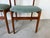 1970s Mid-Century Danish Modern D-Scan Teak Dining Chairs – Pair For Sale - Image 9 of 12