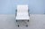 Mid-Century Modern Mid-Century Herman Miller Eames Aluminum Group Management Chair in White Leather For Sale - Image 3 of 18