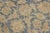 1990s Shabby Chic Ziegler Blue/Gold Wool Runner Rug- 3'11'' X 10'11'' For Sale - Image 5 of 10