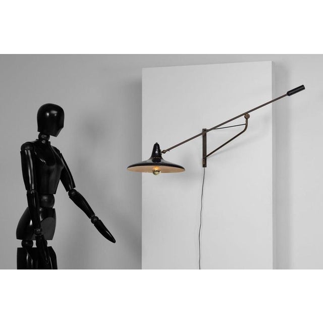 Articulating Wall Lamp from Stilnovo, Italy, 1950s For Sale - Image 3 of 18