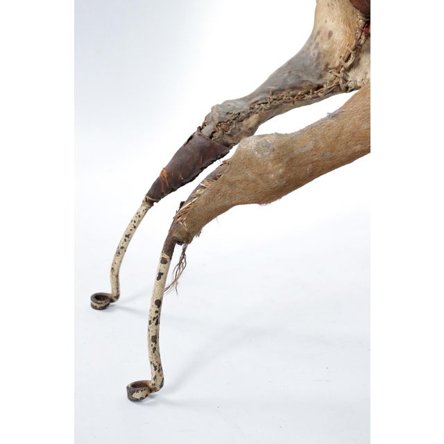 French Artist, Horse Sculpture, 1880, Horsehide For Sale - Image 3 of 16