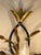 Mid 20th Century Wheat Sheaf Tole Metal 5 Arms Sconces For Sale In Miami - Image 6 of 7