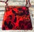 Vintage 80s Yves St Laurent Printed Velvet Tie Cushions - Set of Four For Sale - Image 10 of 12