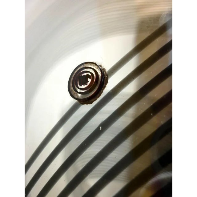 Black Vintage Italian Murano Glass Pendant Lamps from La Murrina, Set of 2 For Sale - Image 8 of 9