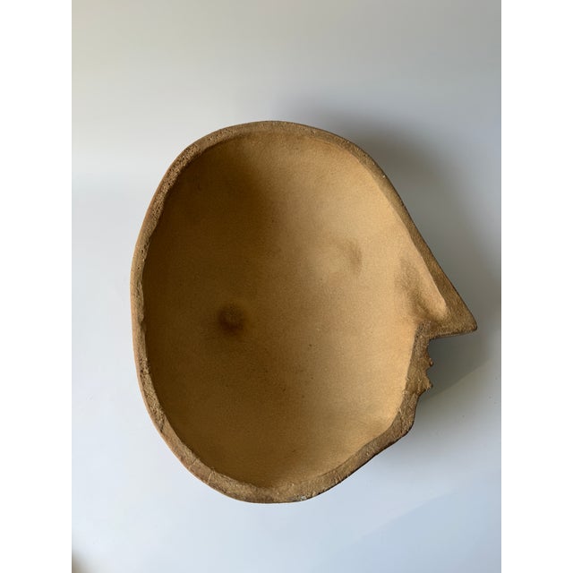 1950s David Gil Ceramic Abstract Face Sculpture Half for Bennington Pottery For Sale In Washington DC - Image 6 of 7