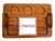 1970s Teak Wood Cheese/Charcuterie Board With Top Handles For Sale - Image 9 of 13