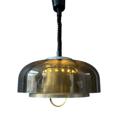 Vintage Space Age Pendant Lamp from Herda For Sale