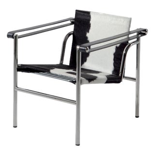 LC1 Chair by Le Corbusier, Pierre Jeanneret, Charlotte Perriand for Cassina For Sale