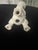 White Vintage Napcoware Provincial White Ceramic Candlesticks For Sale - Image 8 of 9