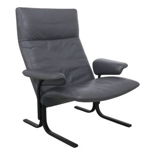 DS 2030 Lounge Chair in Leather by Hans Eichenberger for de Sede, 1980s For Sale