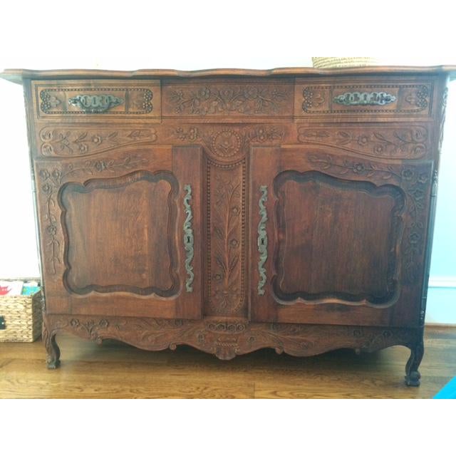 French Provincial 1800's French Provincial Walnut Chest For Sale - Image 3 of 13