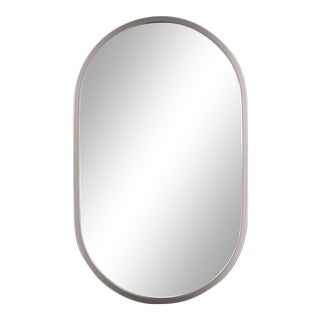 Regina Andrew Canal Mirror, Polished Nickel For Sale