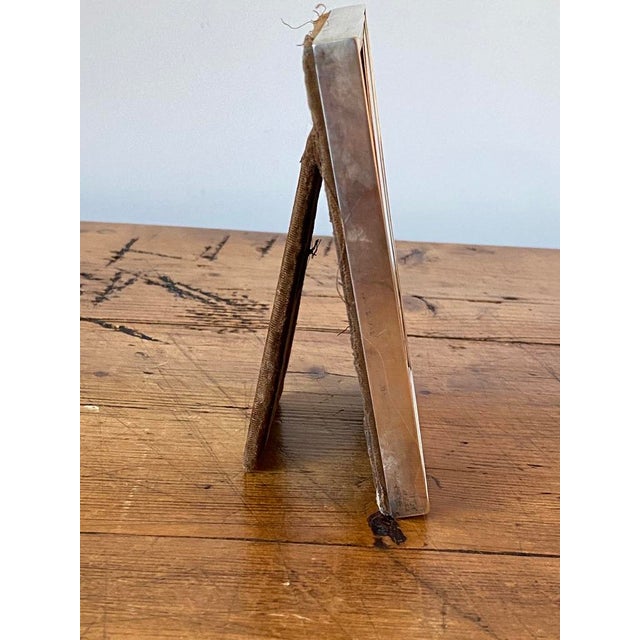 Early 20th Century Vintage Sterling Silver Picture Frame For Sale - Image 5 of 8