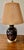 Chinoiserie Mid 20th Century Chinoiserie Peacock Floral Lamp For Sale - Image 3 of 12