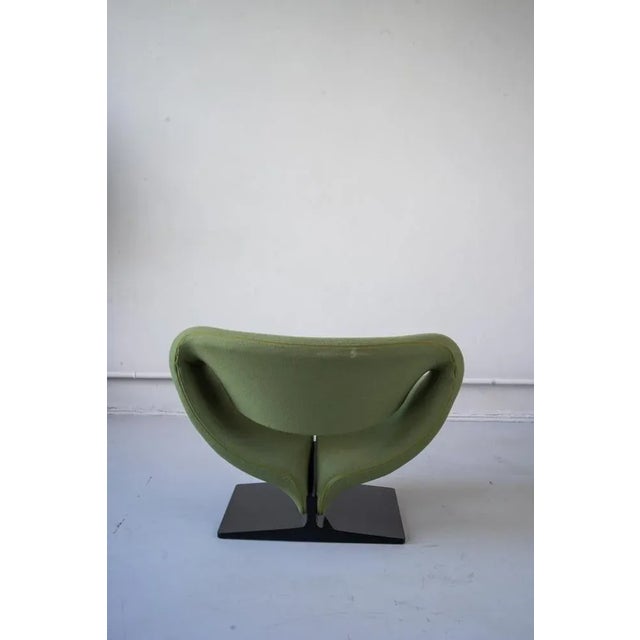 Green Ribbon Armchair by Pierre Paulin for Artifort, 1966, in Restored conditions. Designed 1960 to 1969 Labeled by Maker