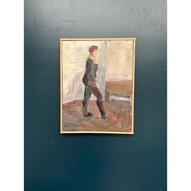 Martin Ljunggren, Dancing Model, 1956, Oil Painting on Canvas, Framed For Sale - Image 13 of 18