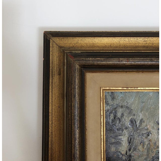 Paul Mathey, Paysage, Oil on Wood, 1960s, Framed For Sale - Image 7 of 10