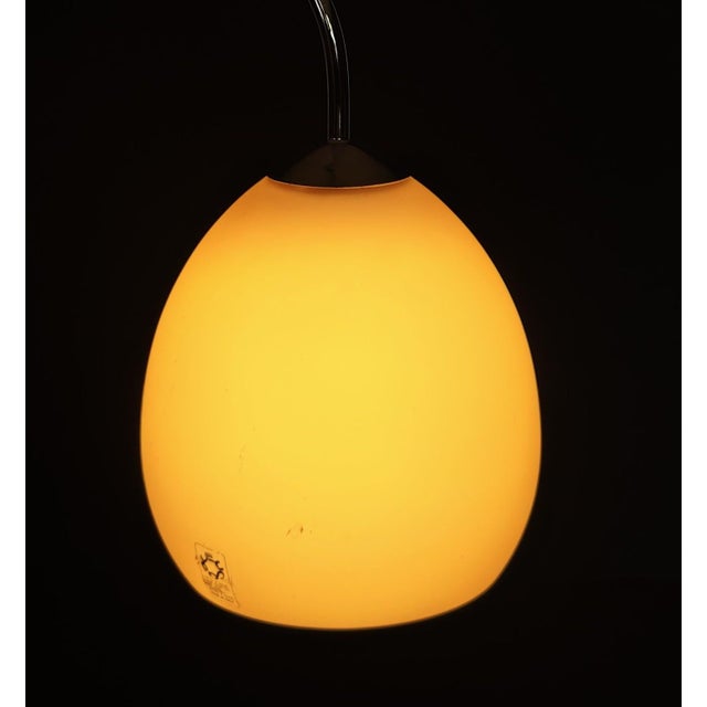 Vintage Golf Opal Glass Pendant Lamp from Leucos, 1980s For Sale - Image 4 of 18
