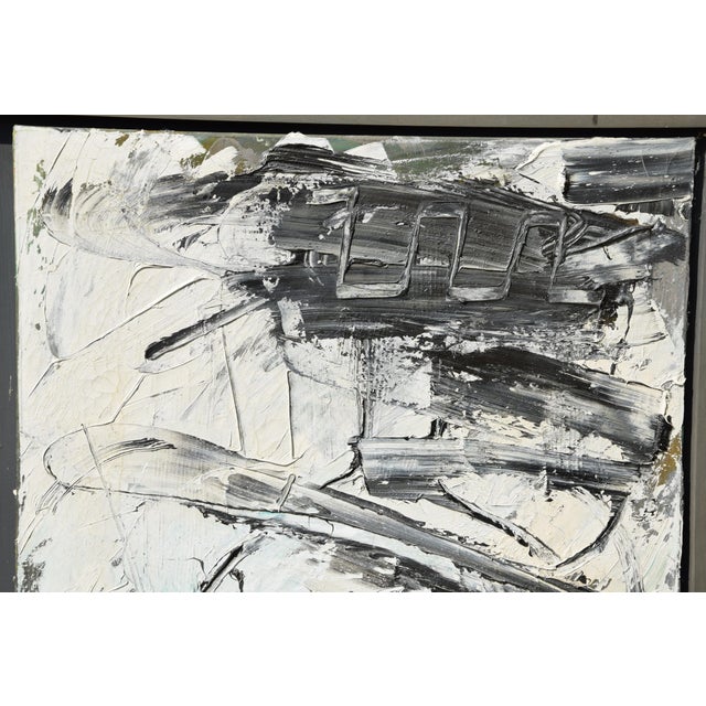 Christoph M. Gais, Triptych, 1988, Oil Painting on Canvas, Framed, Set of 3 For Sale - Image 10 of 13