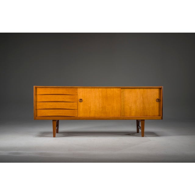 Mid-century modern ulvö sideboard designed by erik wörtz for ikea, 1964. Crafted in beautiful teak wood, this rare...