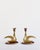 1960s Scandinavian Brass Bird Candleholders, 1960s, Set of 2 For Sale - Image 5 of 5
