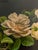 Late 19th Century Chinoiserie Hand-Painted Floral & Butterfly Papier Mache Wall Pocket For Sale - Image 4 of 7