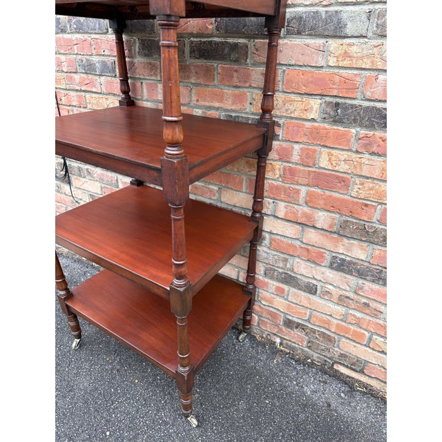 Wood 19th Century English Etagere For Sale - Image 7 of 8