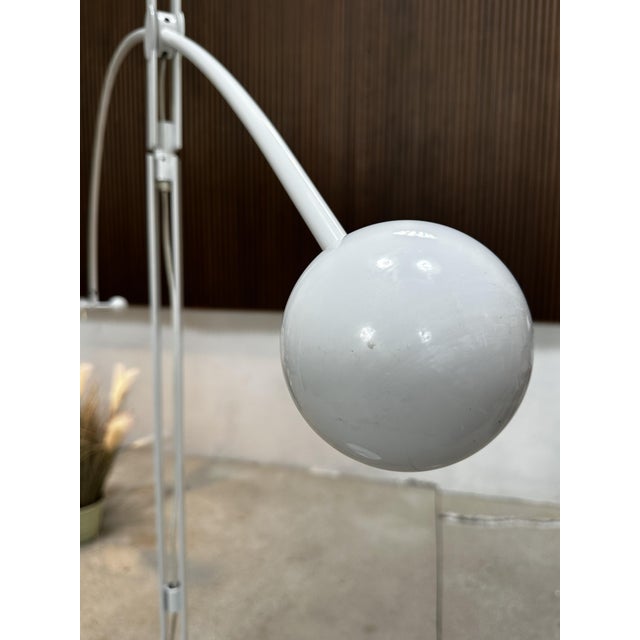 Model 8023 Arc Lamp by Robert Haussmann for Swiss Lamps International, Switzerland, 1980s For Sale - Image 10 of 18