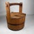 Japanese Wooden Bucket with Lid, 1940s For Sale - Image 16 of 18