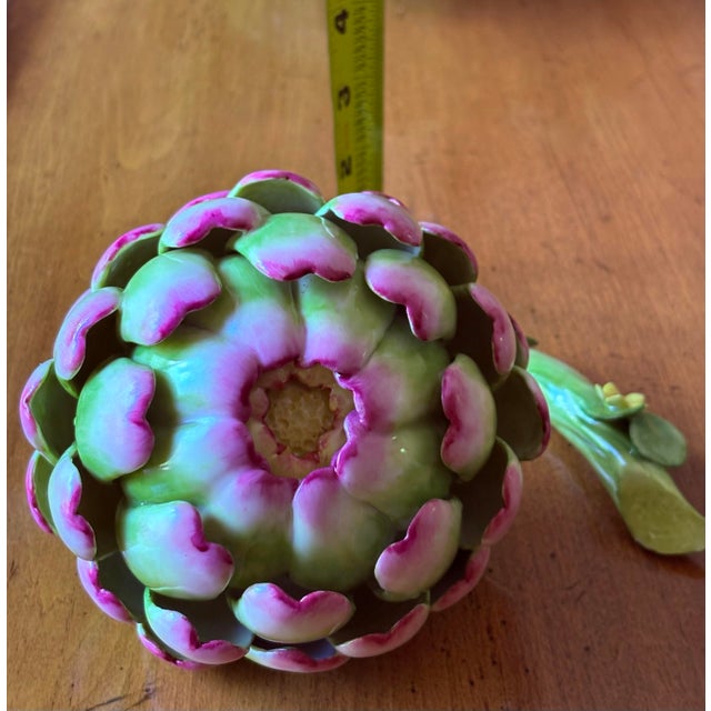 2000 - 2009 Katherine Houston Porcelain Artichoke For Sale - Image 5 of 9