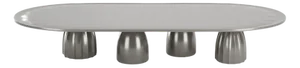 Djembe Table in RAL 7022 Lacquer from Collector