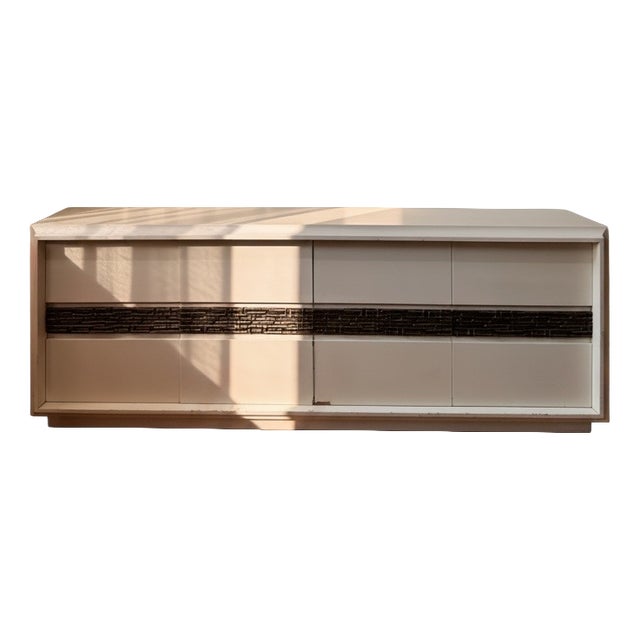 Vintage Italian Sideboard in Wood, 1970s For Sale