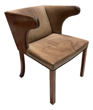 Frits Henningsen Art Deco Cuban Mahogany Armchair c.1933